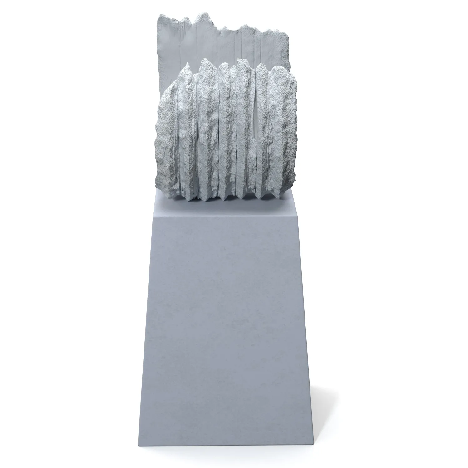 Koji Shiraya Trinary Pottery Sculpture PBR 3D Model_03